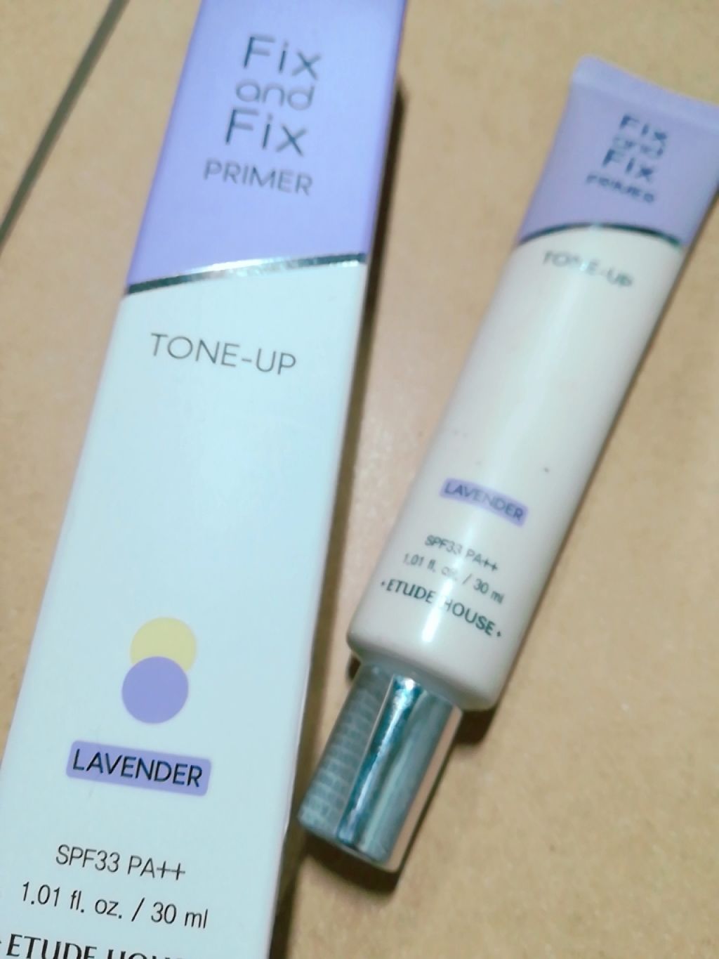 フィックス＆フィックス トーンアッププライマー/ETUDE/化粧下地を使ったクチコミ（2枚目）