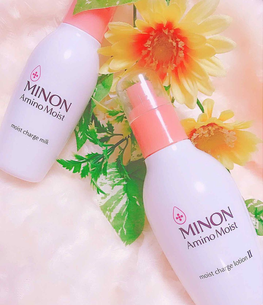 アミノモイスト モイストチャージ ミルク(旧)/ミノン/乳液を使ったクチコミ（1枚目）