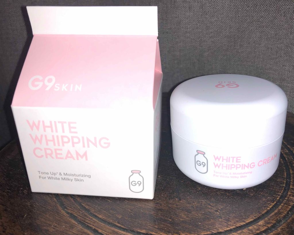 WHITE WHIPPING CREAM(ウユクリーム)/G9SKIN/化粧下地を使ったクチコミ(1枚目)