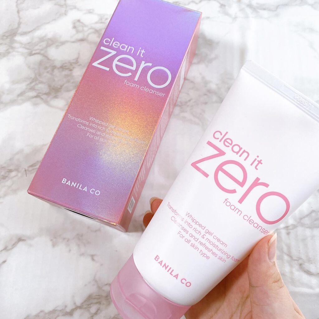 クリーンイットゼロ フォームクレンザー/BANILA CO/洗顔フォームを使ったクチコミ（1枚目）