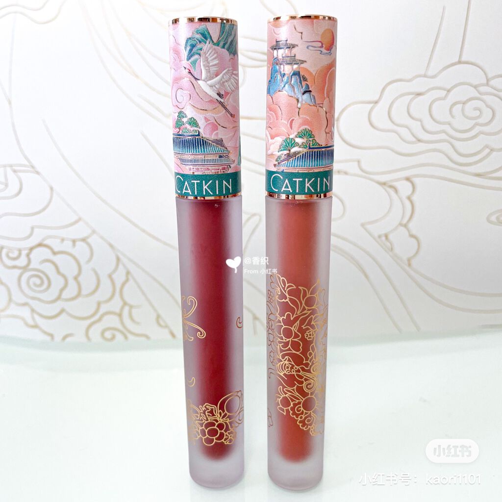 清平楽 Pretty Lightness Liquid Lipstick/CATKIN/口紅を使ったクチコミ(6枚目)