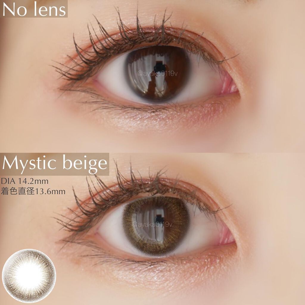 レリッシュ/レリッシュ/カラーコンタクトレンズを使ったクチコミ(3枚目)