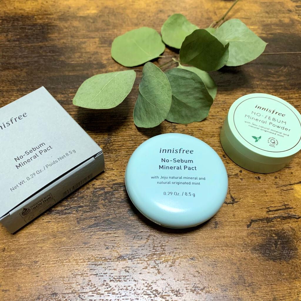 ノーセバム ミネラルパクト N/innisfree/プレストパウダーを使ったクチコミ(1枚目)