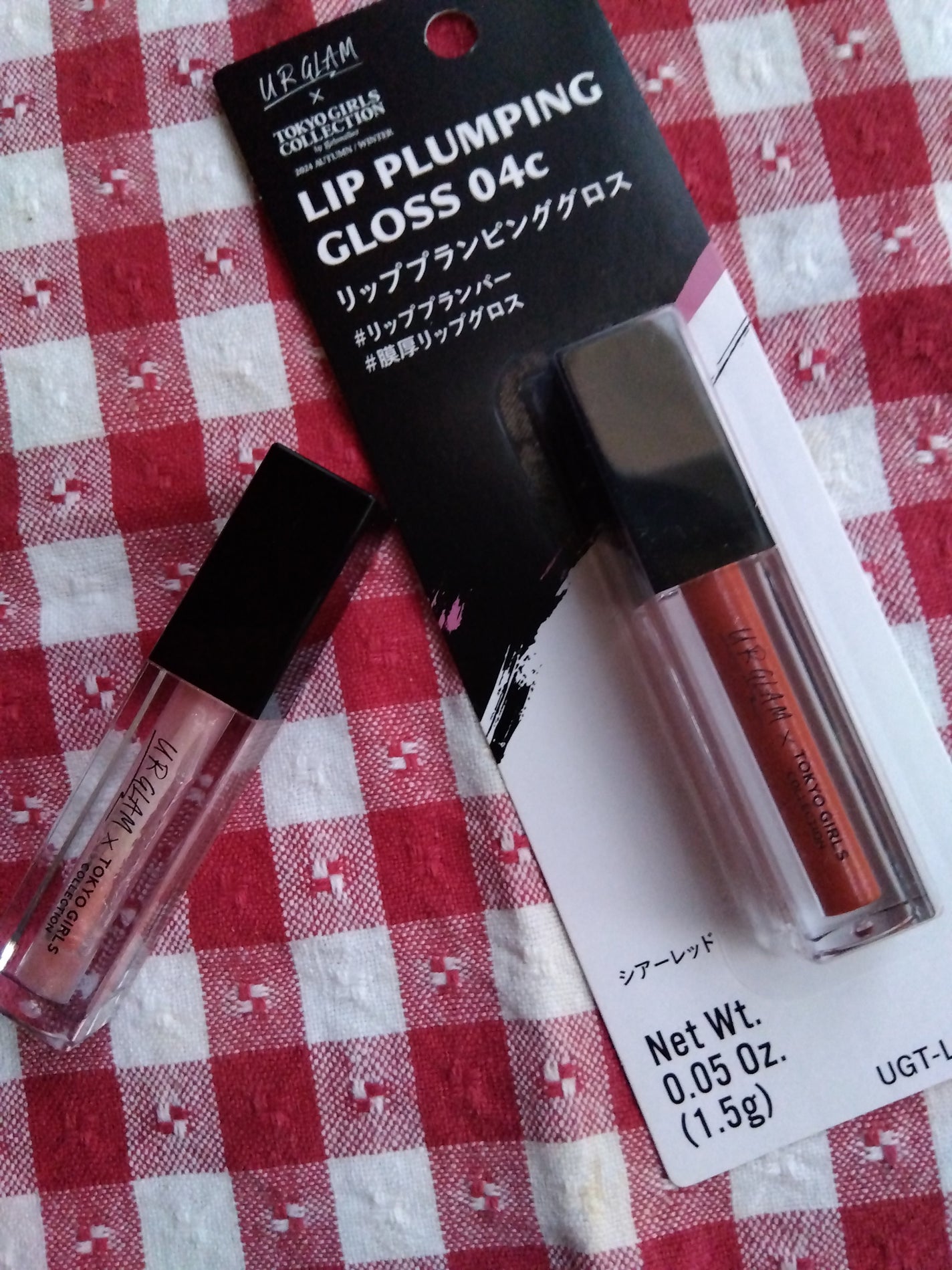 UGT リッププランピンググロス/U R GLAM/リップグロスを使ったクチコミ(3枚目)