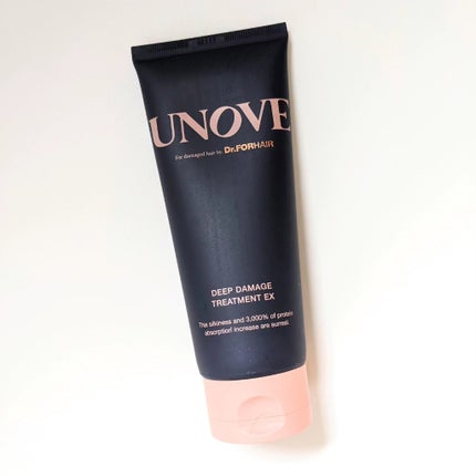 ディープダメージトリートメントEX/UNOVE/洗い流すヘアトリートメントを使ったクチコミ(1枚目)