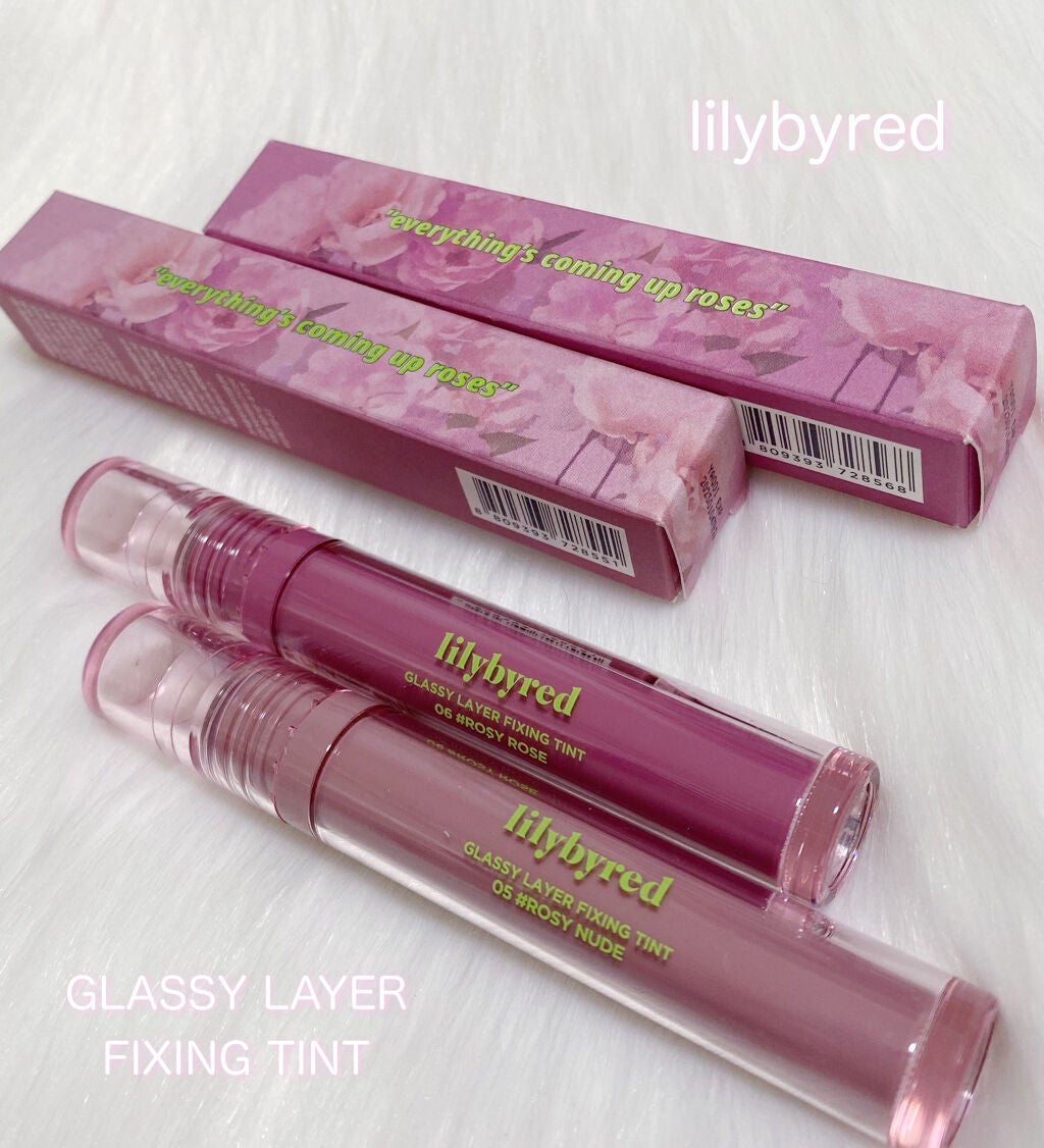 Glassy Layer Fixing Tint/lilybyred/口紅を使ったクチコミ(1枚目)