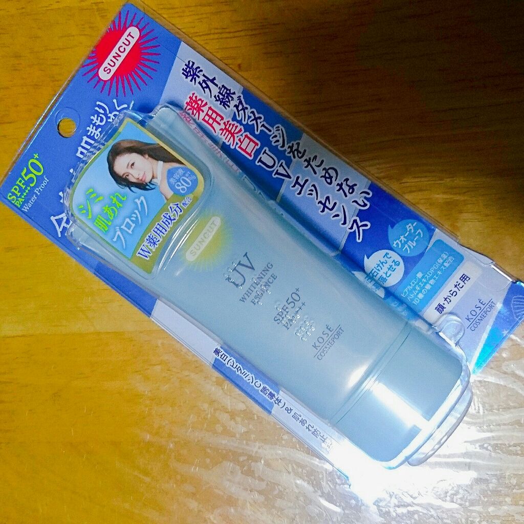 薬用美白UV エッセンス/サンカット®/日焼け止めローションを使ったクチコミ（1枚目）