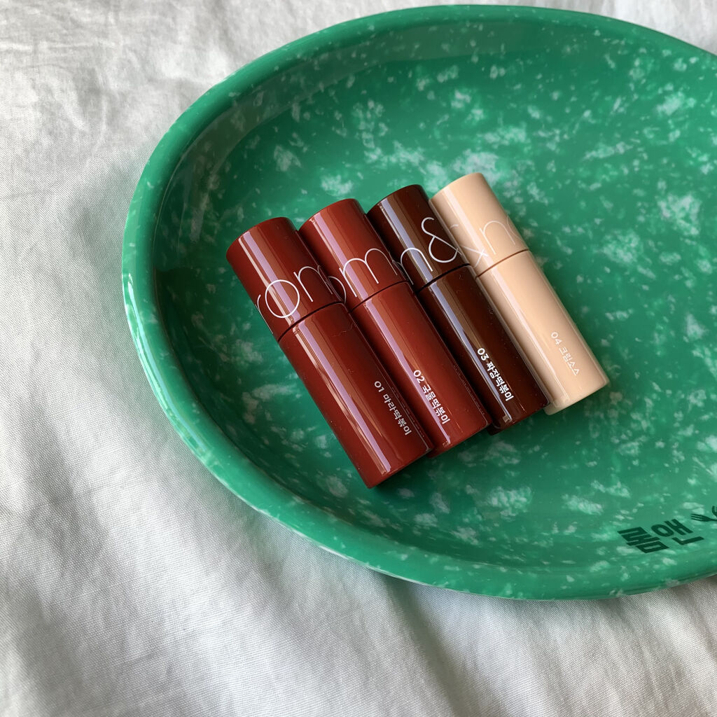 トッポギエディション リップセット/rom&nd/口紅を使ったクチコミ（2枚目）