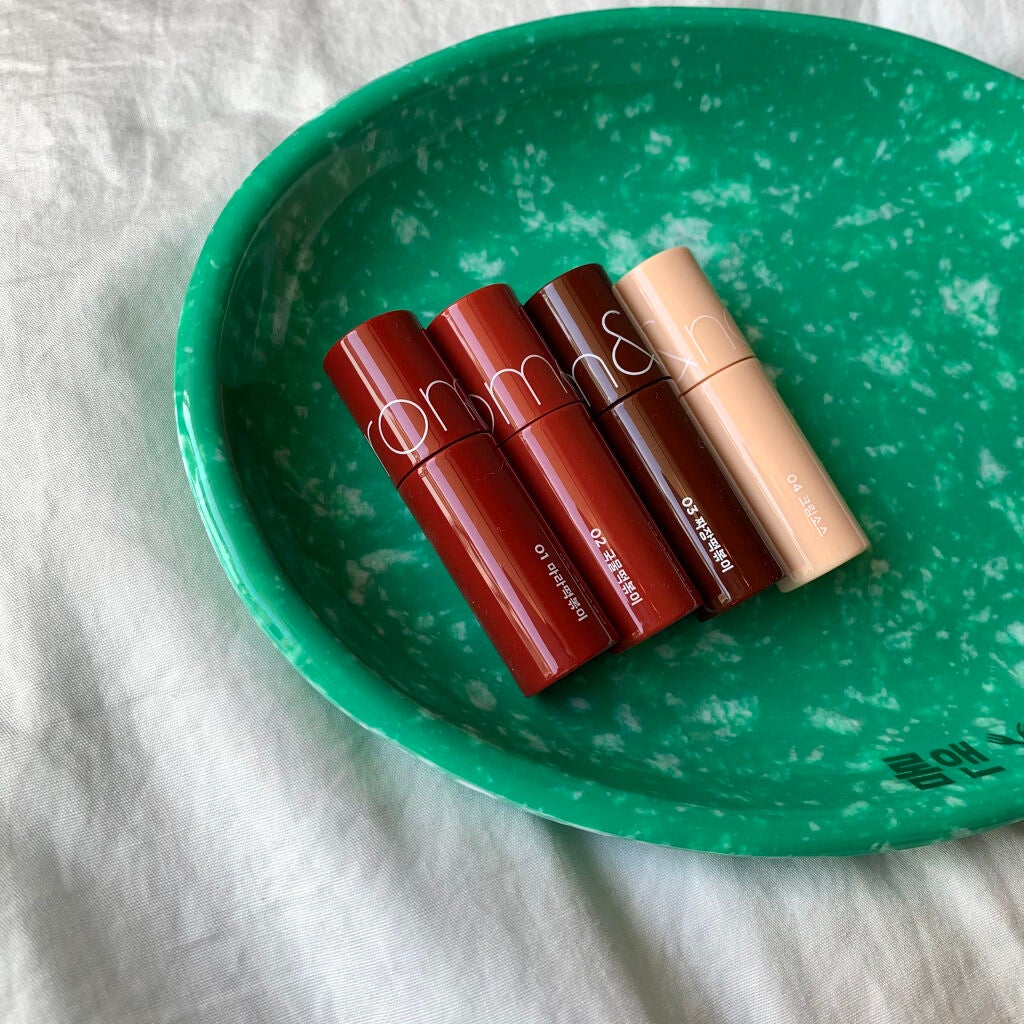 トッポギエディション リップセット/rom&nd/口紅を使ったクチコミ(2枚目)