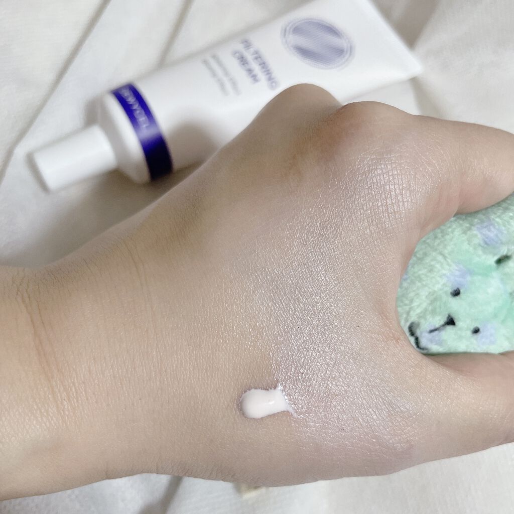 フィルタリングクリーム/DEWYCEL/日焼け止めクリームを使ったクチコミ（3枚目）