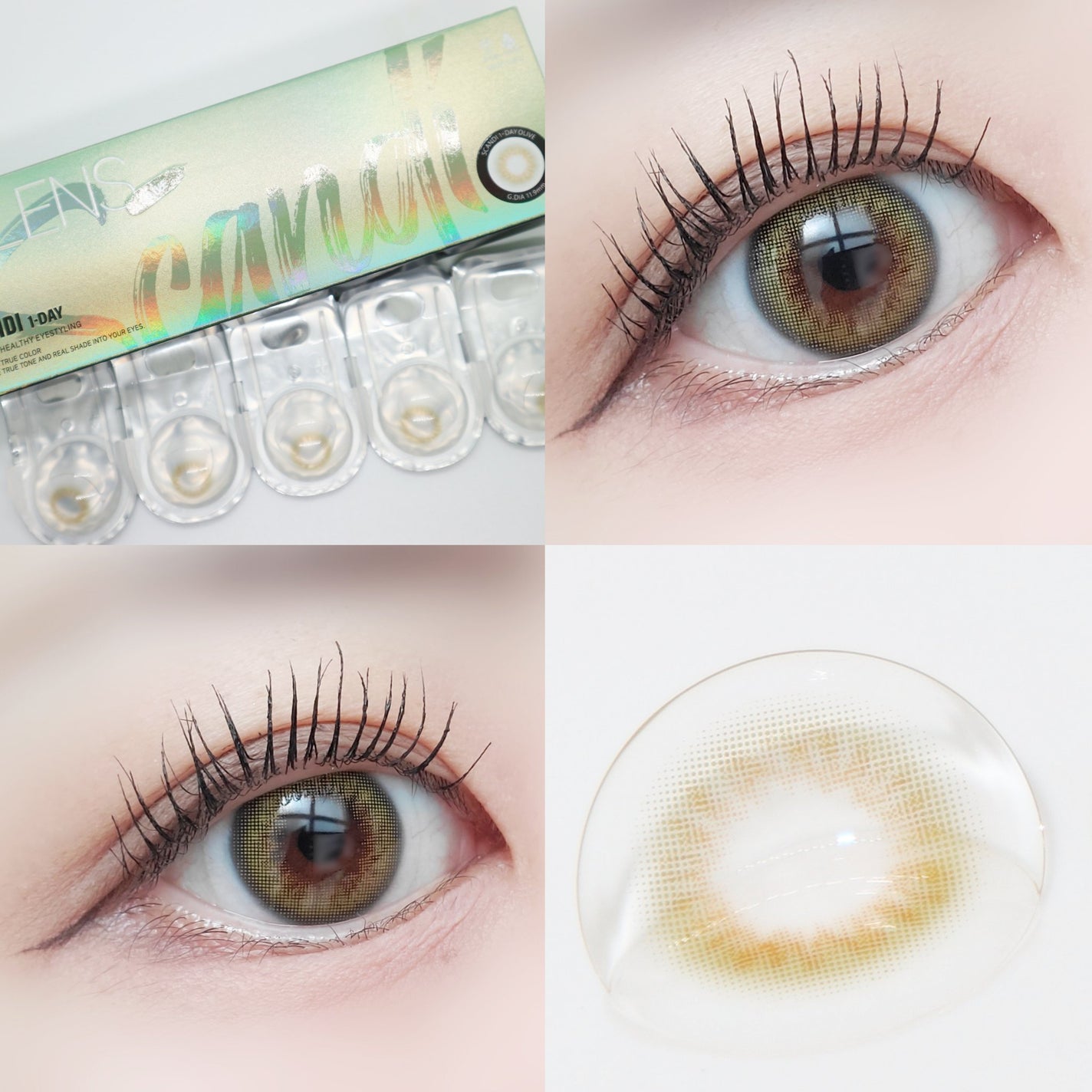 SCANDI 1day/OLENS/カラーコンタクトレンズを使ったクチコミ(4枚目)