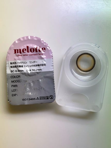 melotte 1day/melotte/ワンデー(1DAY)カラコンを使ったクチコミ(1枚目)
