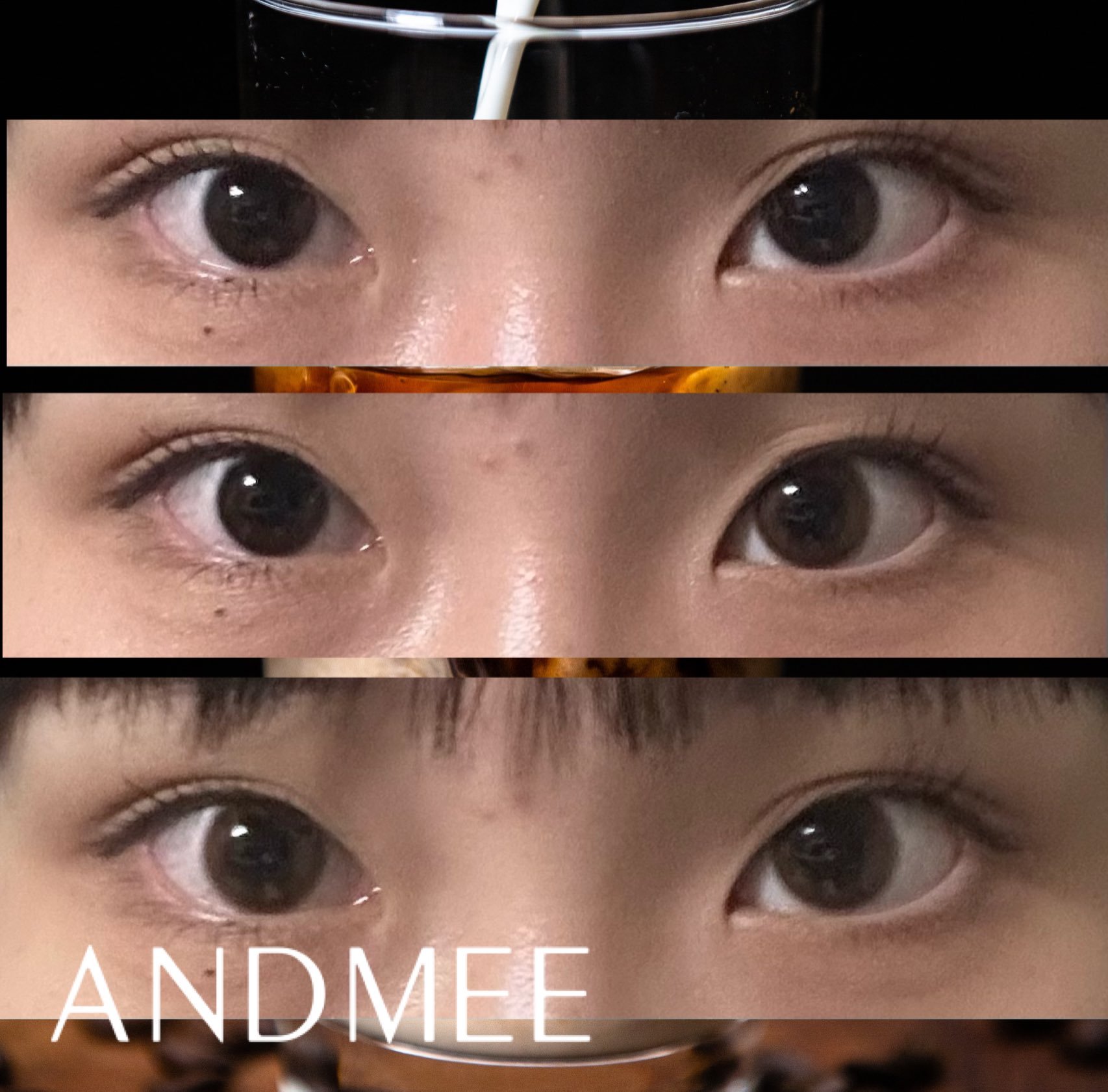 AND MEE 1day モカタルト/AngelColor/ワンデー（１DAY）カラコンを使ったクチコミ（3枚目）