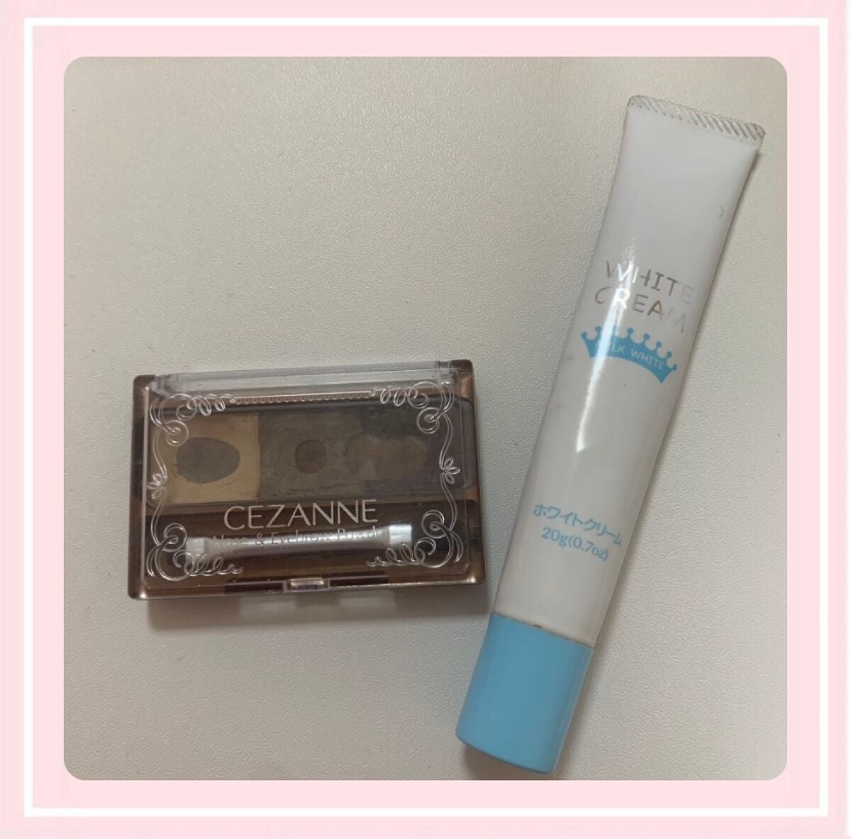 ノーズ&アイブロウパウダー/CEZANNE/パウダーアイブロウを使ったクチコミ(2枚目)