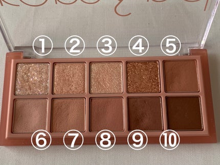 ベターザンパレット/rom&nd/アイシャドウパレットを使ったクチコミ(2枚目)