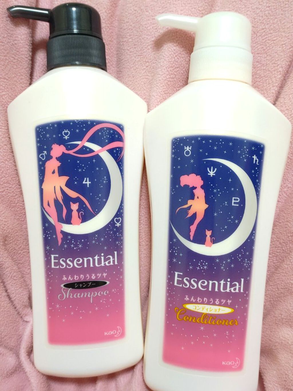 ふんわりうるツヤ シャンプー／コンディショナー/エッセンシャル/市販シャンプーを使ったクチコミ（2枚目）