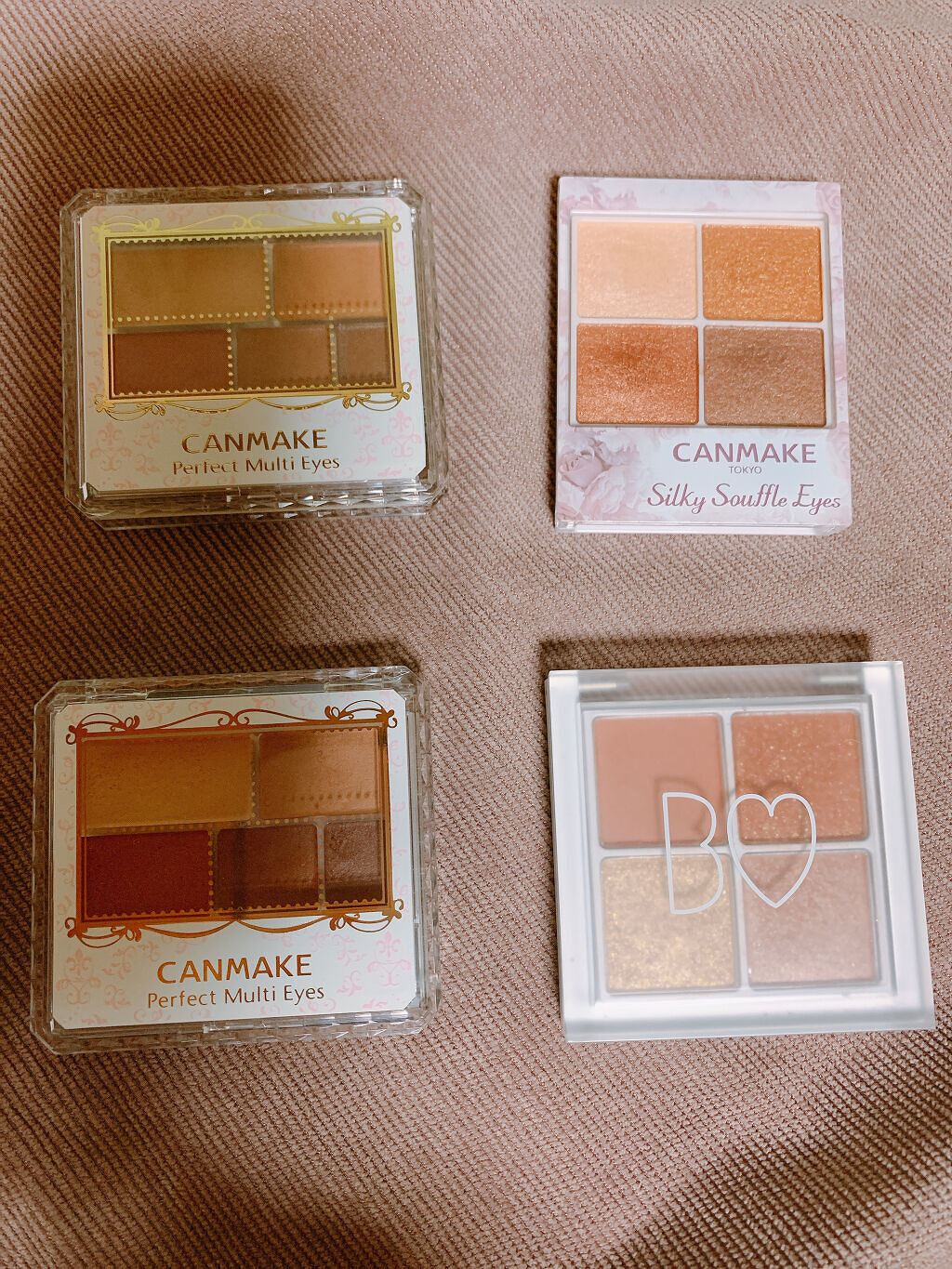パーフェクトマルチアイズ/キャンメイク/アイシャドウパレットを使ったクチコミ（2枚目）