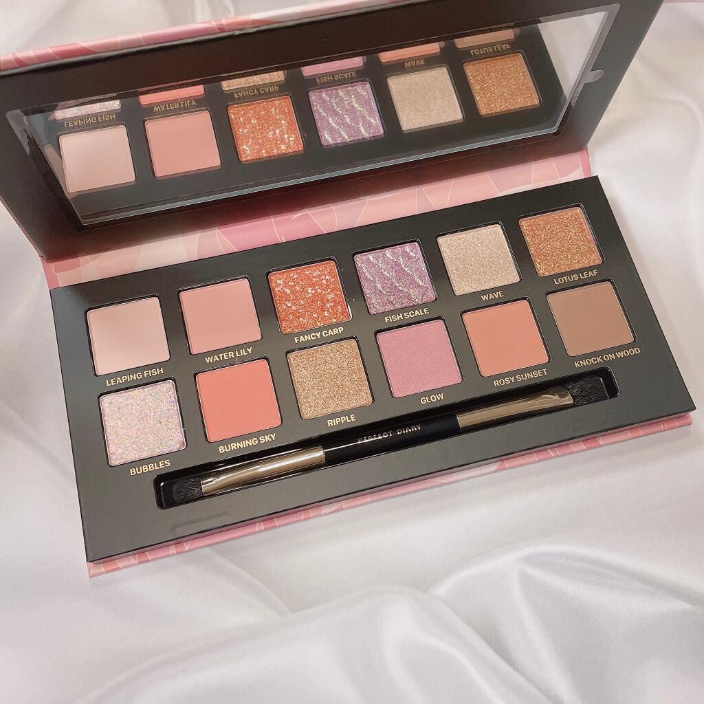 エクスプローラ12色 動物アイシャドウパレット/PERFECT DIARY/アイシャドウパレットを使ったクチコミ(4枚目)