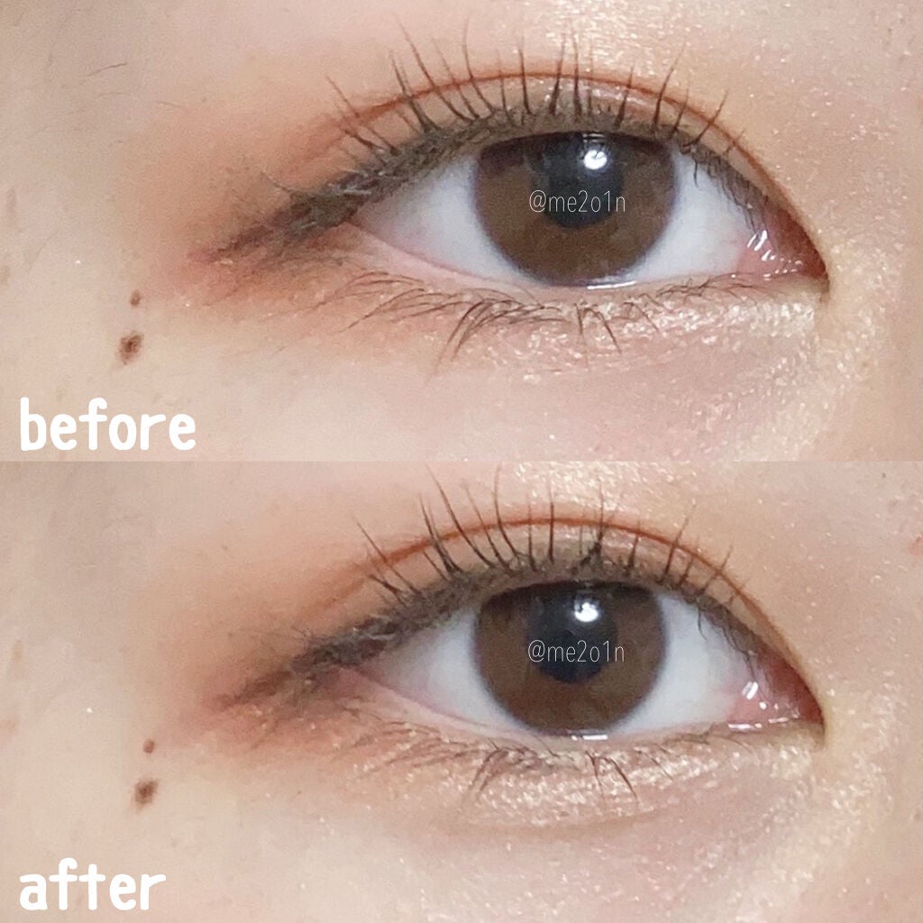 トーンアップアイシャドウ/CEZANNE/アイシャドウパレットを使ったクチコミ(3枚目)