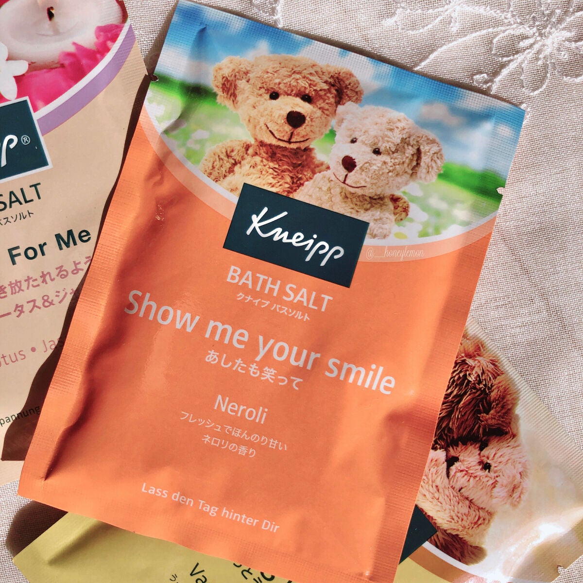 クナイプ バスソルト ネロリの香り/クナイプ/無機塩系入浴剤を使ったクチコミ(1枚目)