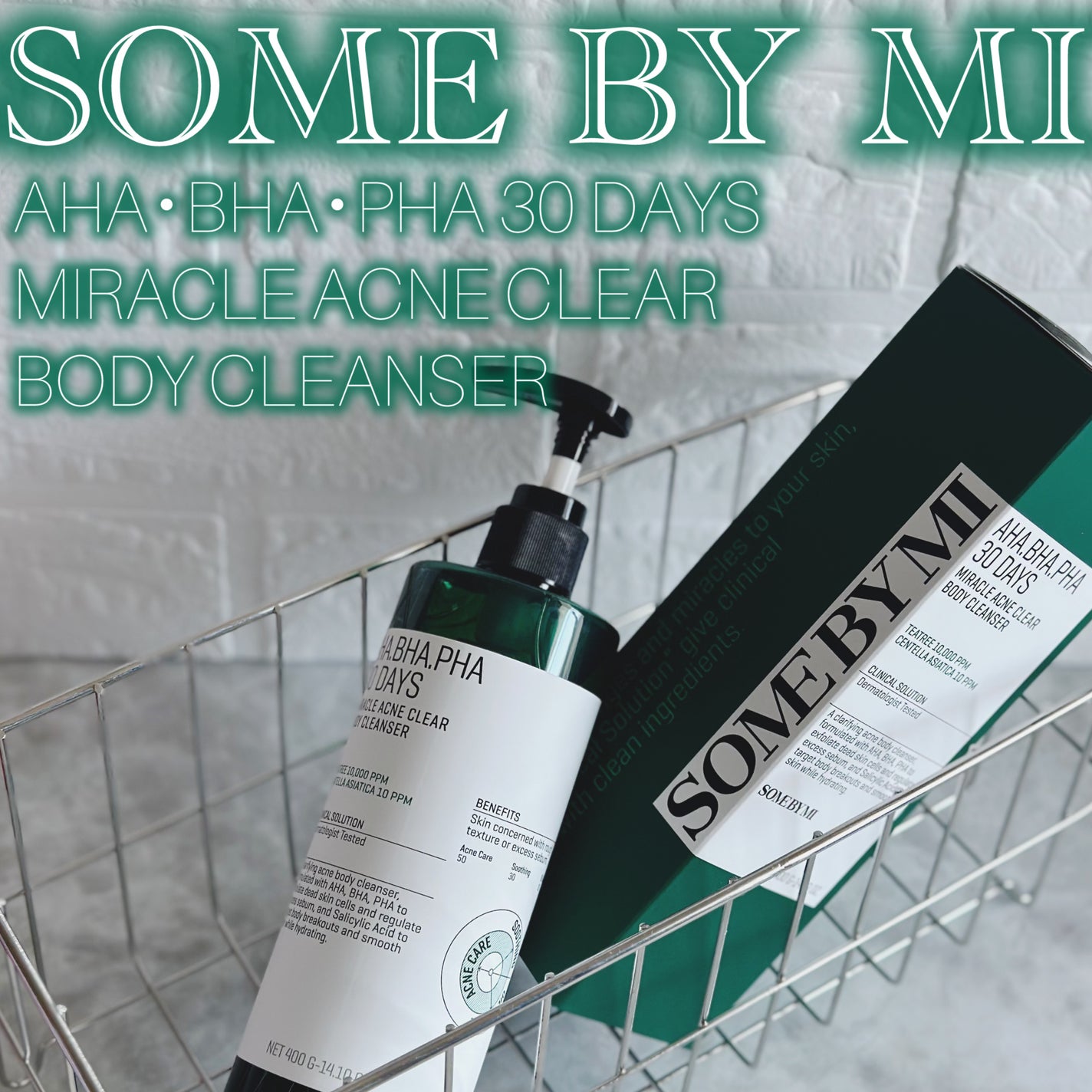 AHA·BHA·PHA 30デイズミラクルアクネボディクレンザー/SOME BY MI/ボディソープを使ったクチコミ(1枚目)