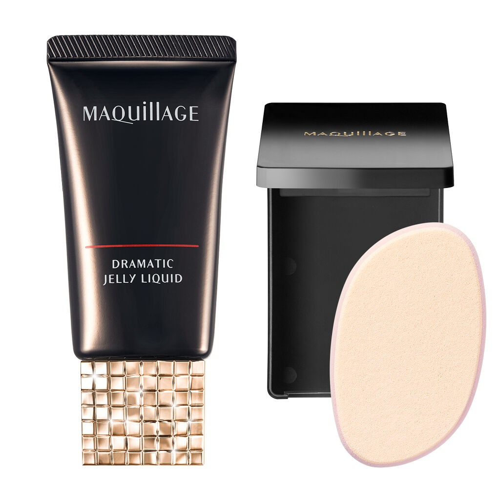 マキアージュ　ドラマティックジェリーリキッド　ベージュオークル30 2個セット 試してみた】ドラマティックジェリーリキッド マキアージュの人気色