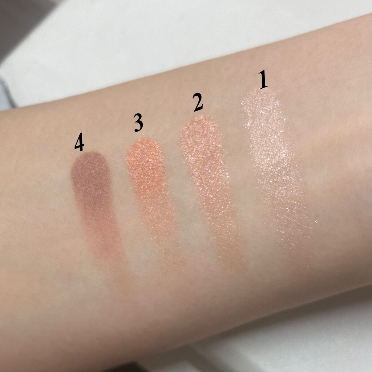 シルキースフレアイズ/キャンメイク/アイシャドウパレットを使ったクチコミ(3枚目)