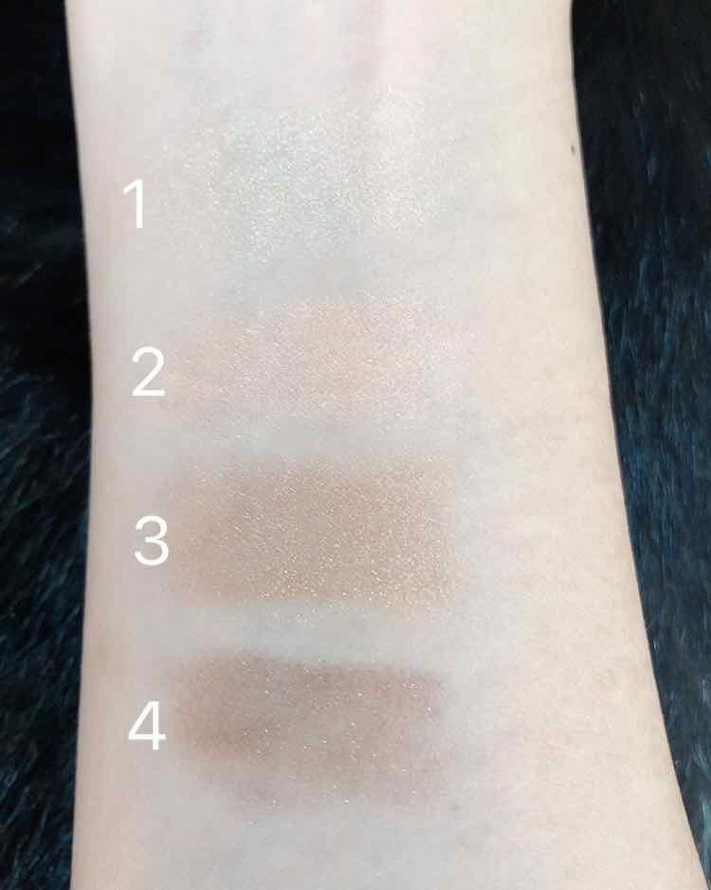 スキニーリッチシャドウ/excel/アイシャドウパレットを使ったクチコミ(3枚目)