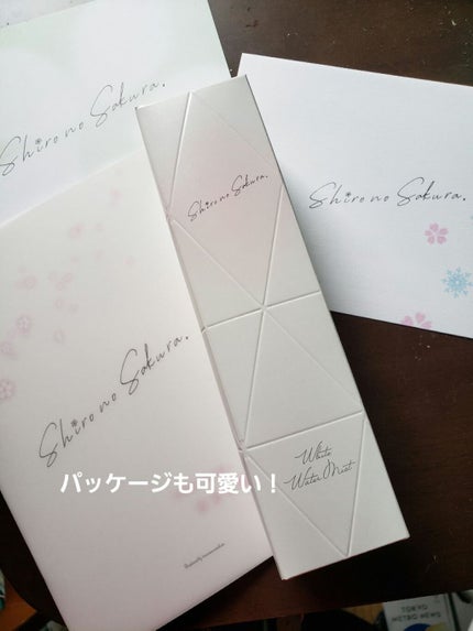 White Water Mist 〜水芭蕉〜/Shiro no Sakura./ミスト状化粧水を使ったクチコミ(2枚目)