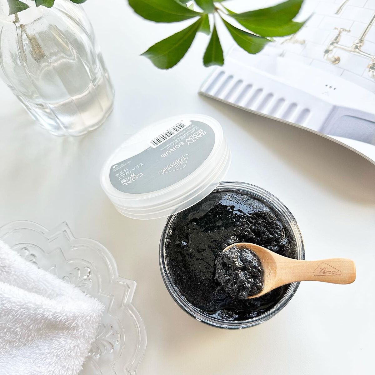 ソルセラピー ソルティ ボディスクラブ/bilabeauty/ボディスクラブを使ったクチコミ(1枚目)