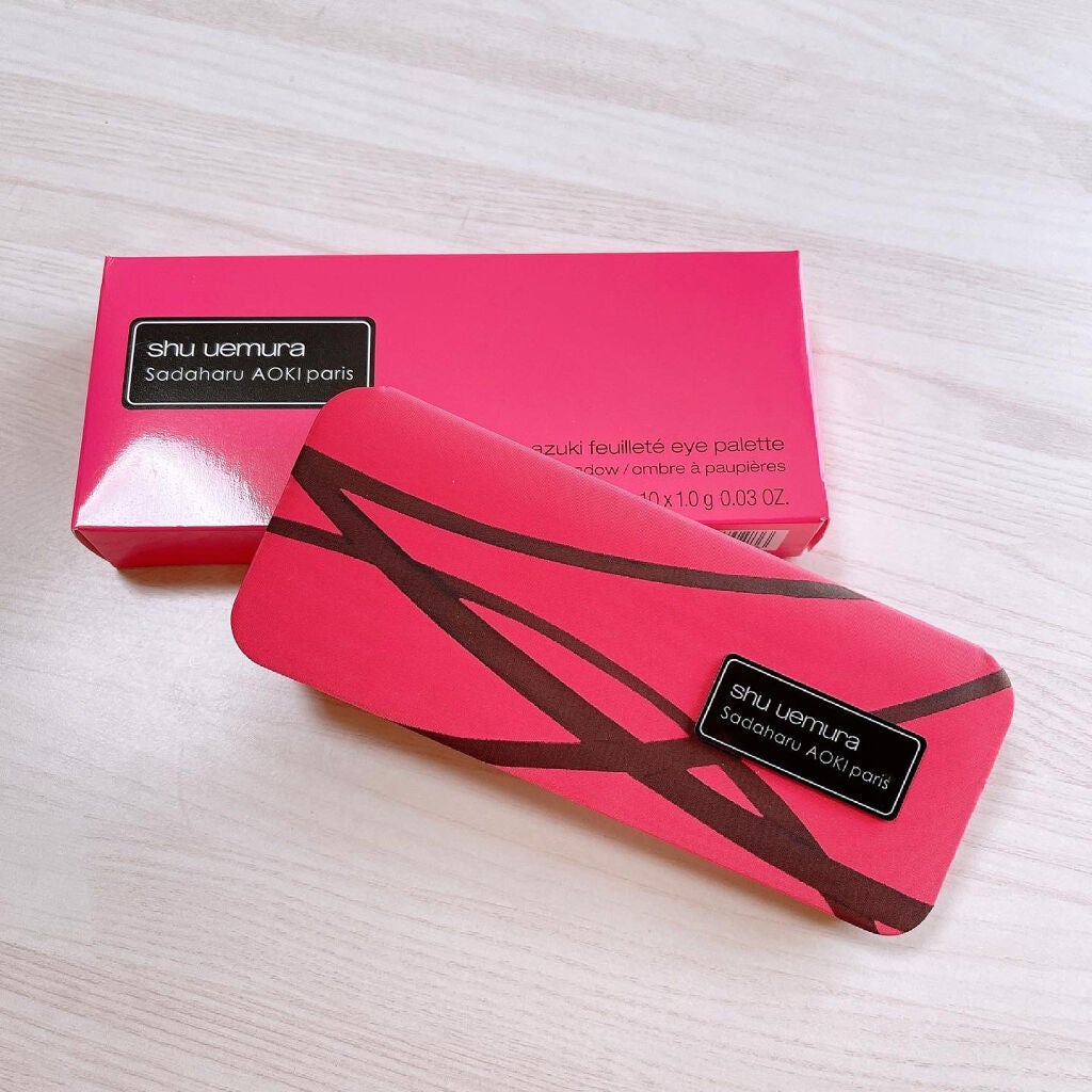 アズキ フィユテ アイ パレット/shu uemura/アイシャドウパレットを使ったクチコミ(3枚目)