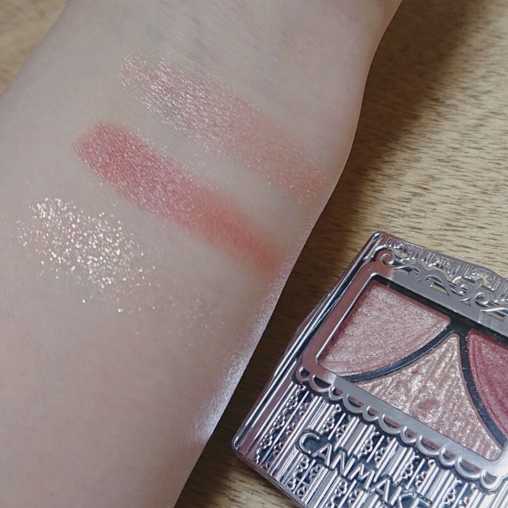 ジューシーピュアアイズ/キャンメイク/アイシャドウパレットを使ったクチコミ(2枚目)