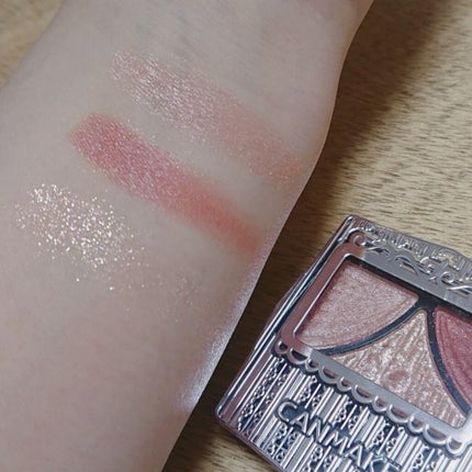 ジューシーピュアアイズ/キャンメイク/アイシャドウパレットを使ったクチコミ(2枚目)