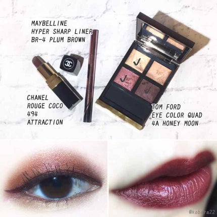 アイ カラー クォード/TOM FORD BEAUTY/アイシャドウパレットを使ったクチコミ(2枚目)