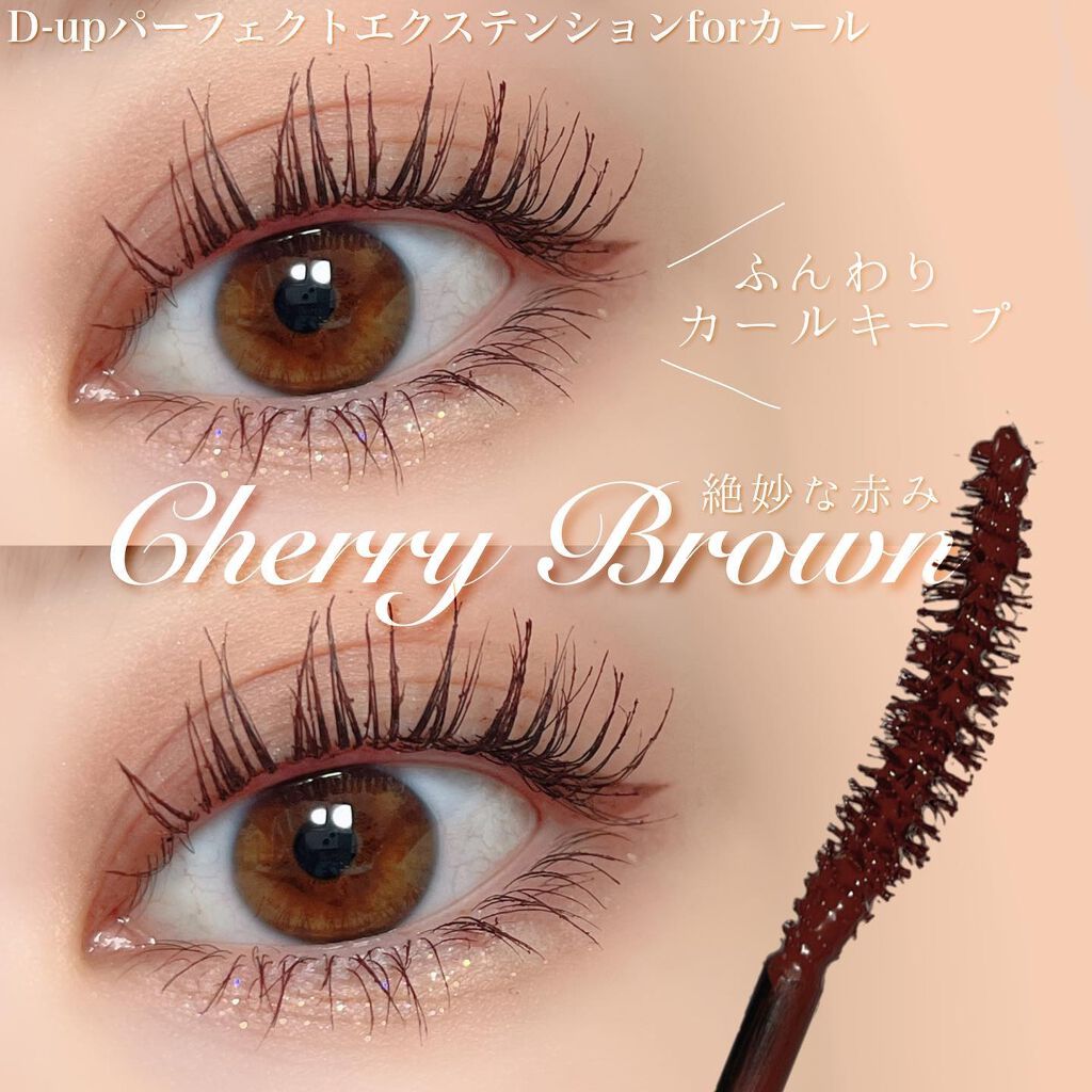 パーフェクトエクステンション マスカラ for カール/D-UP/マスカラを使ったクチコミ（1枚目）