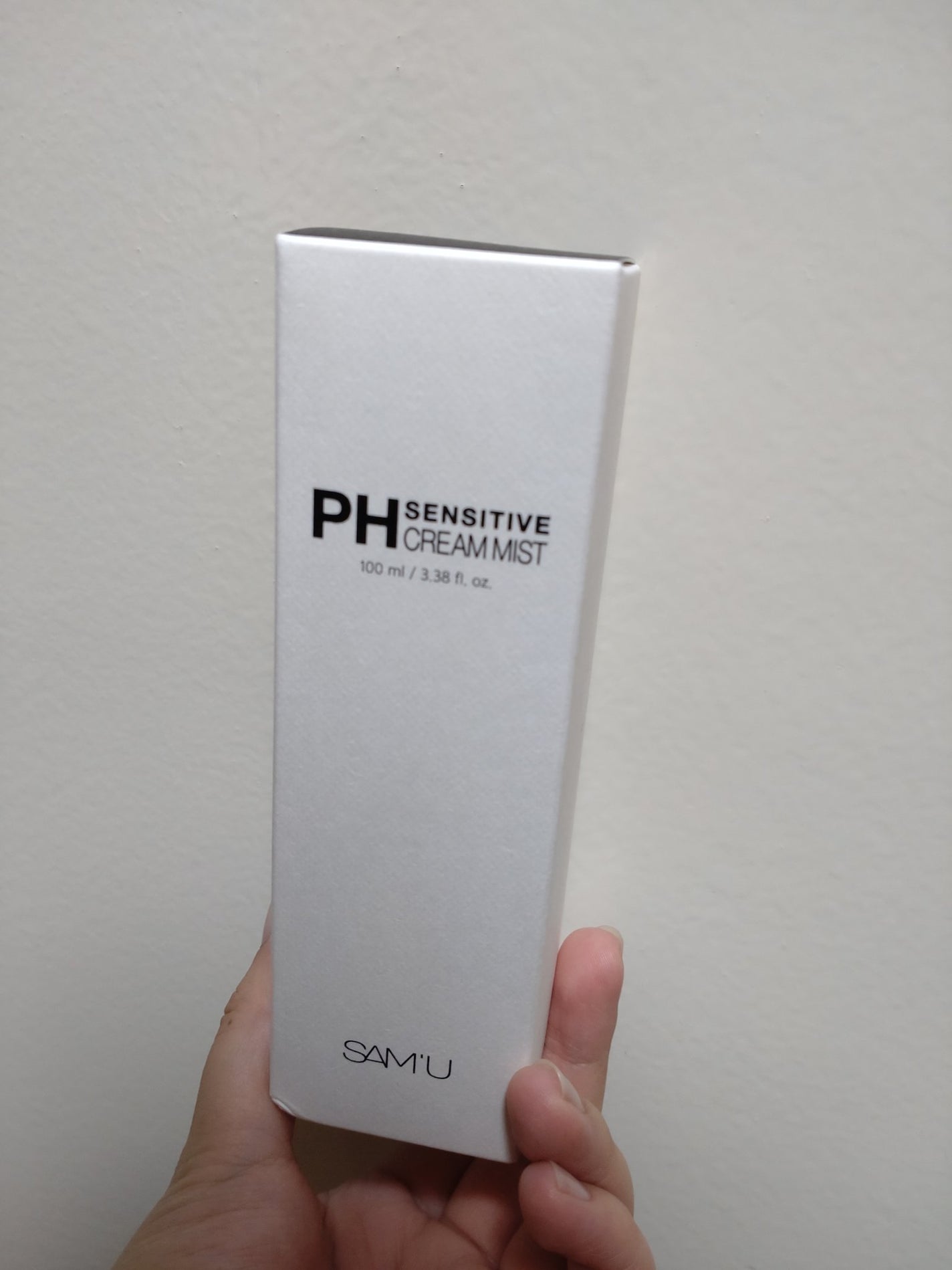 PHセンシティブクリームミスト/SAM'U/ミスト状化粧水を使ったクチコミ(1枚目)