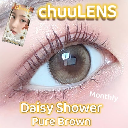 Daisy Shower 1Day/chuu LENS/ワンデー(1DAY)カラコンを使ったクチコミ(1枚目)