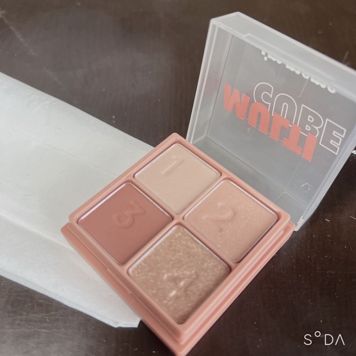 マルチキューブ/i’m meme/アイシャドウパレットを使ったクチコミ(2枚目)