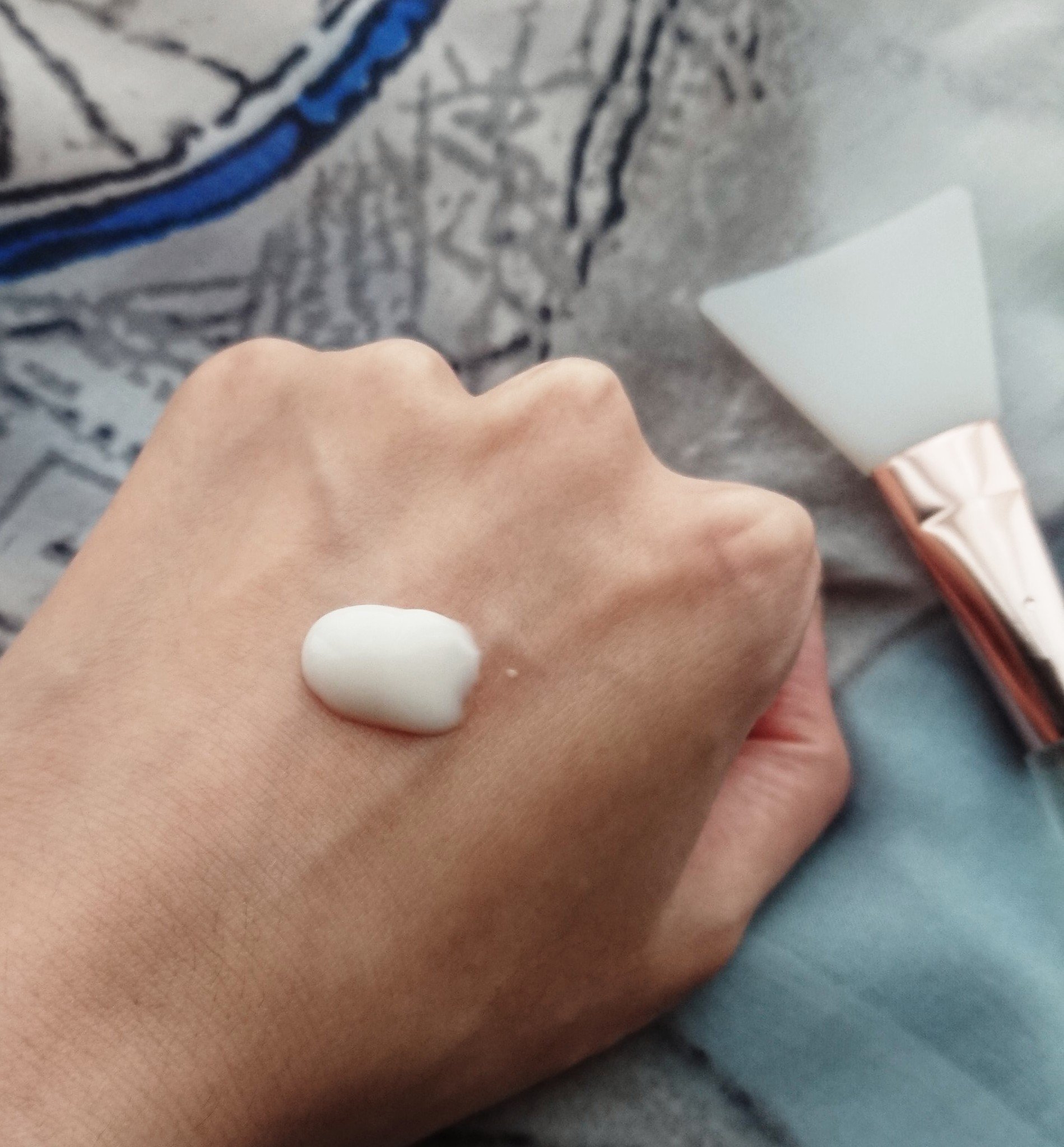 トリプルコラーゲンプレミアムクリームマスク/VARI:HOPE/フェイスクリームを使ったクチコミ（3枚目）