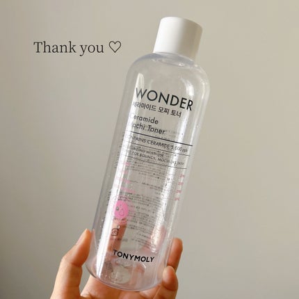 Wonder Ceramide Mochi Toner(トニーモリーワンダーCモチトナー)/TONYMOLY/化粧水を使ったクチコミ(1枚目)