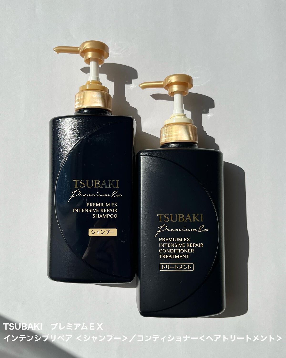 プレミアムＥＸ インテンシブリペア ＜シャンプー＞／コンディショナー＜ヘアトリートメント＞  シャンプー（つめかえ用）330ml/TSUBAKI/市販シャンプーを使ったクチコミ（1枚目）
