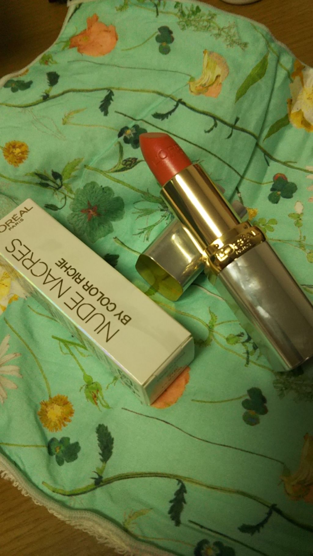 カラーリッシュ ルルージュ ヌードナクレ コレクション/ロレアル パリ/口紅を使ったクチコミ(1枚目)