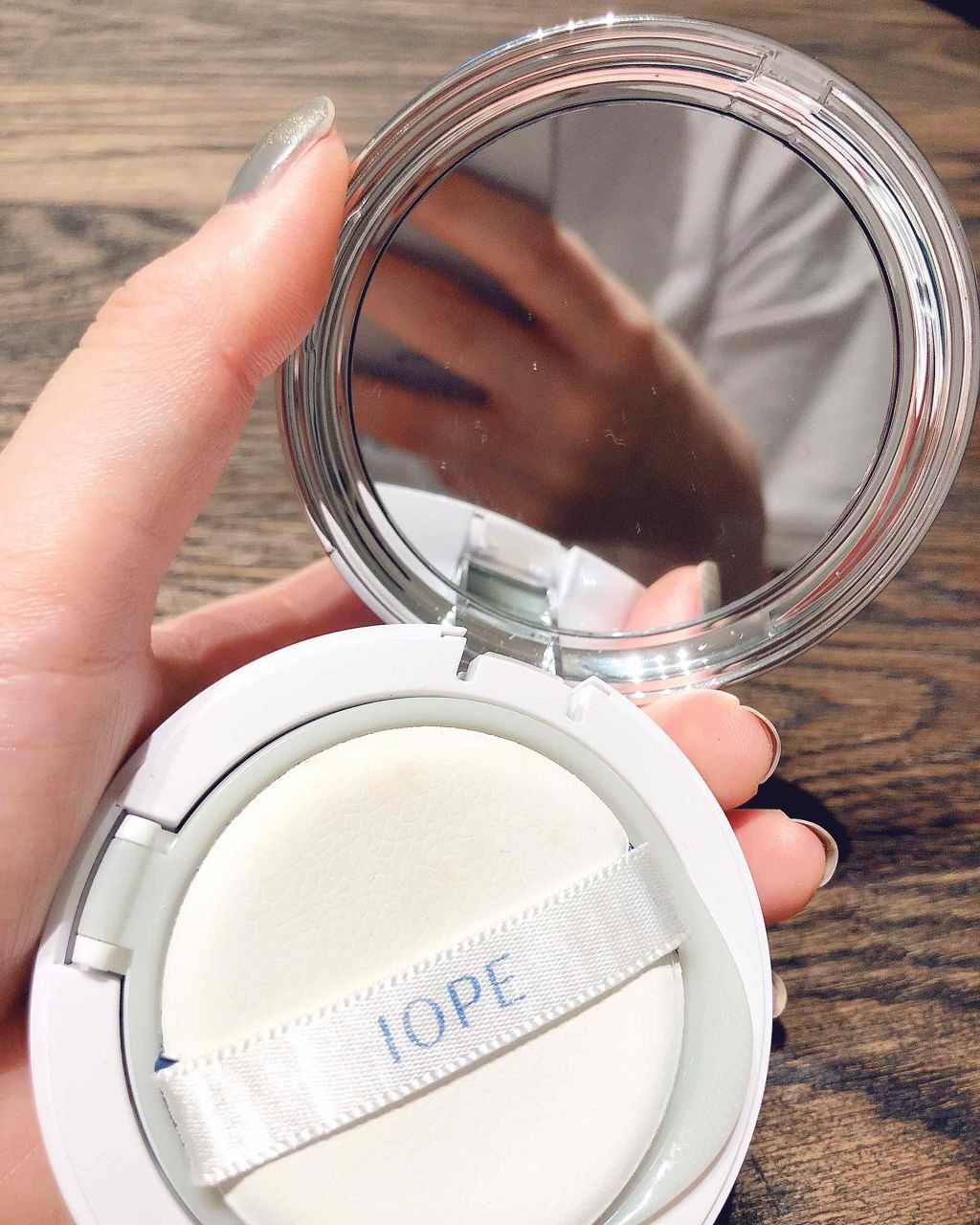 エアクッション カバー/IOPE/クッションファンデーションを使ったクチコミ(2枚目)