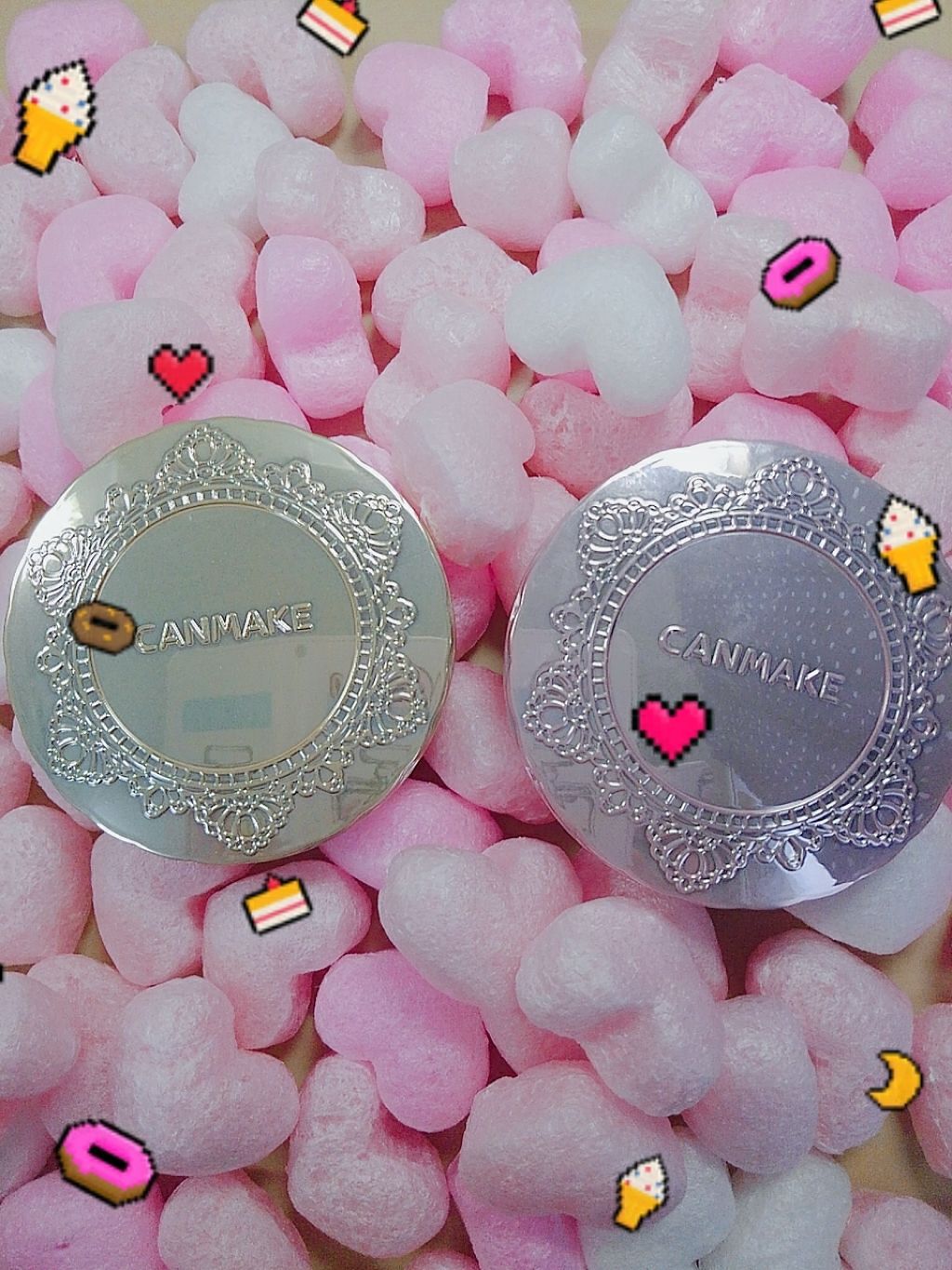 トランスペアレントフィニッシュパウダー/キャンメイク/プレストパウダーを使ったクチコミ（1枚目）