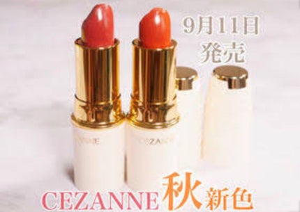 ラスティング リップカラーN/CEZANNE/口紅を使ったクチコミ(2枚目)