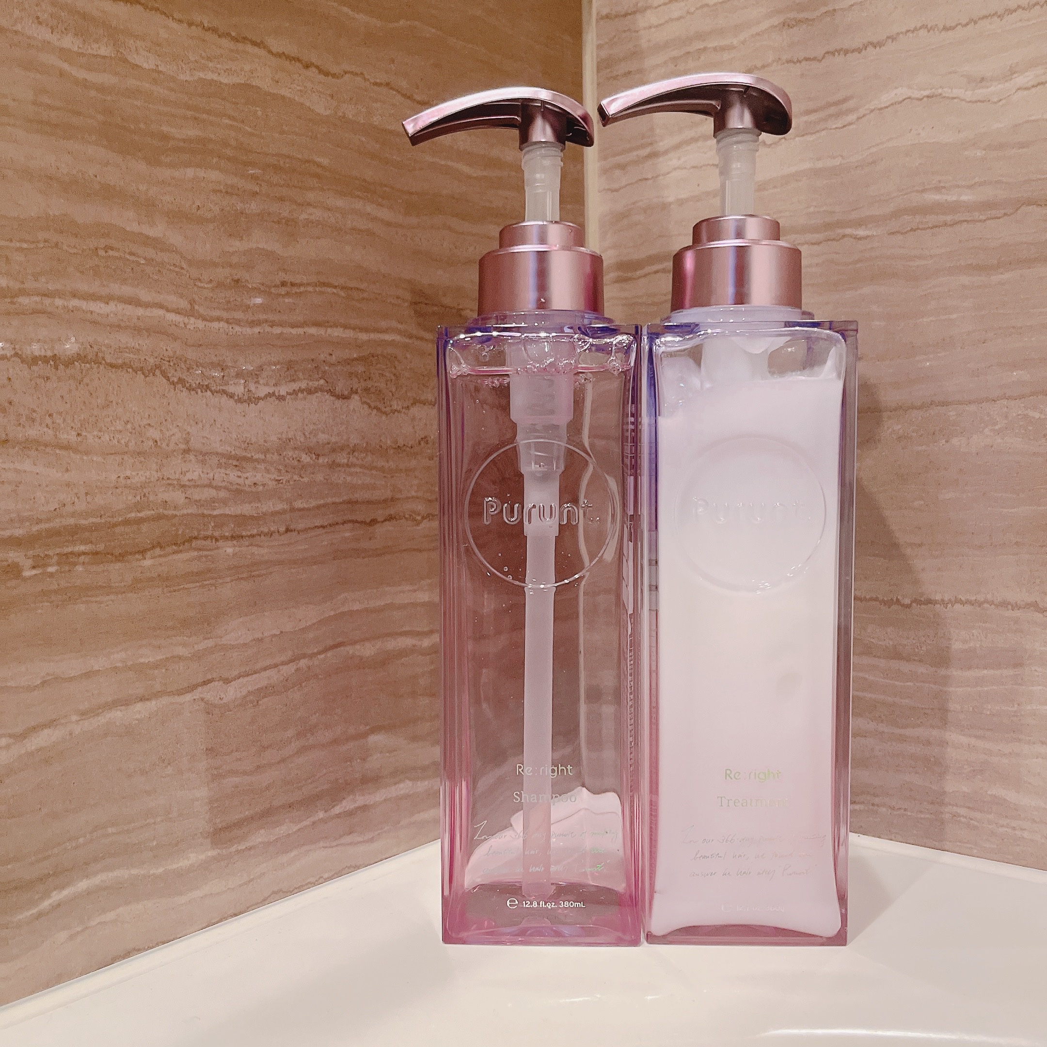 プルント リライト美容液ヘアミルク/Purunt./ヘアミルクを使ったクチコミ（2枚目）