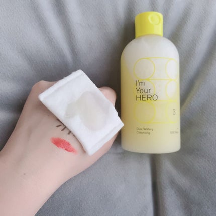 アイムユアヒーロー/SISI/クレンジングウォーターを使ったクチコミ(4枚目)