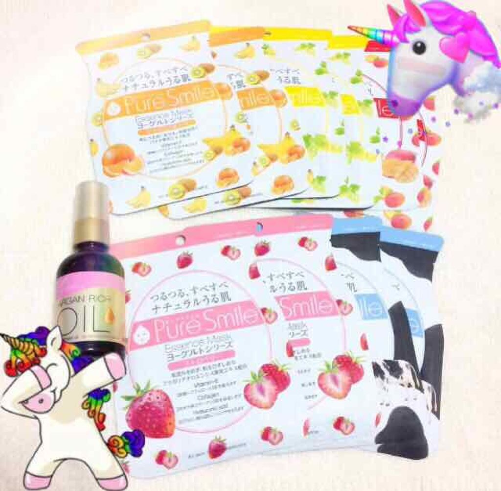 ヨーグルトシリーズ プレーン/Pure Smile/シートマスク・パックを使ったクチコミ(1枚目)