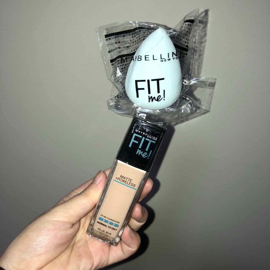 フィットミーリキッドファンデーション/MAYBELLINE NEW YORK/リキッドファンデーションを使ったクチコミ(1枚目)