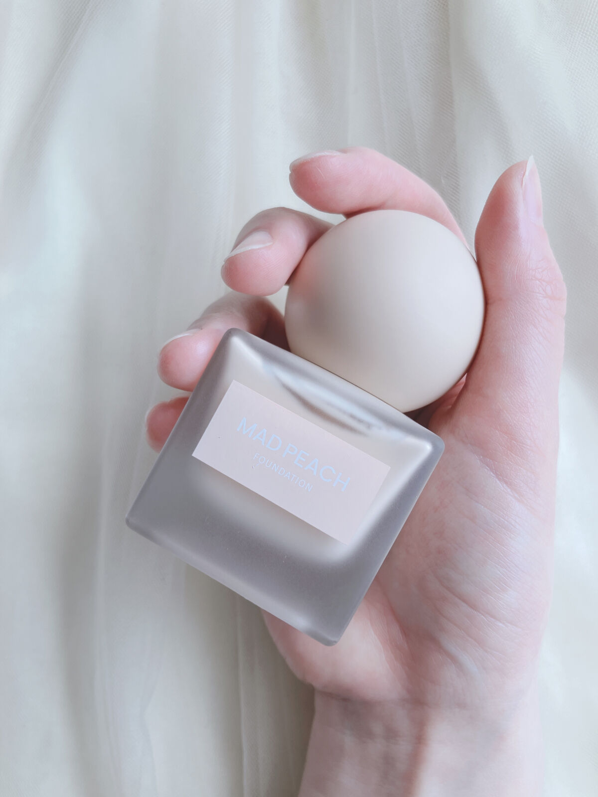 マッドピーチ スタイルフィットファンデーション 0.5 ピンクベージュ(PINK BEIGE)/MAD PEACH/リキッドファンデーションを使ったクチコミ（2枚目）